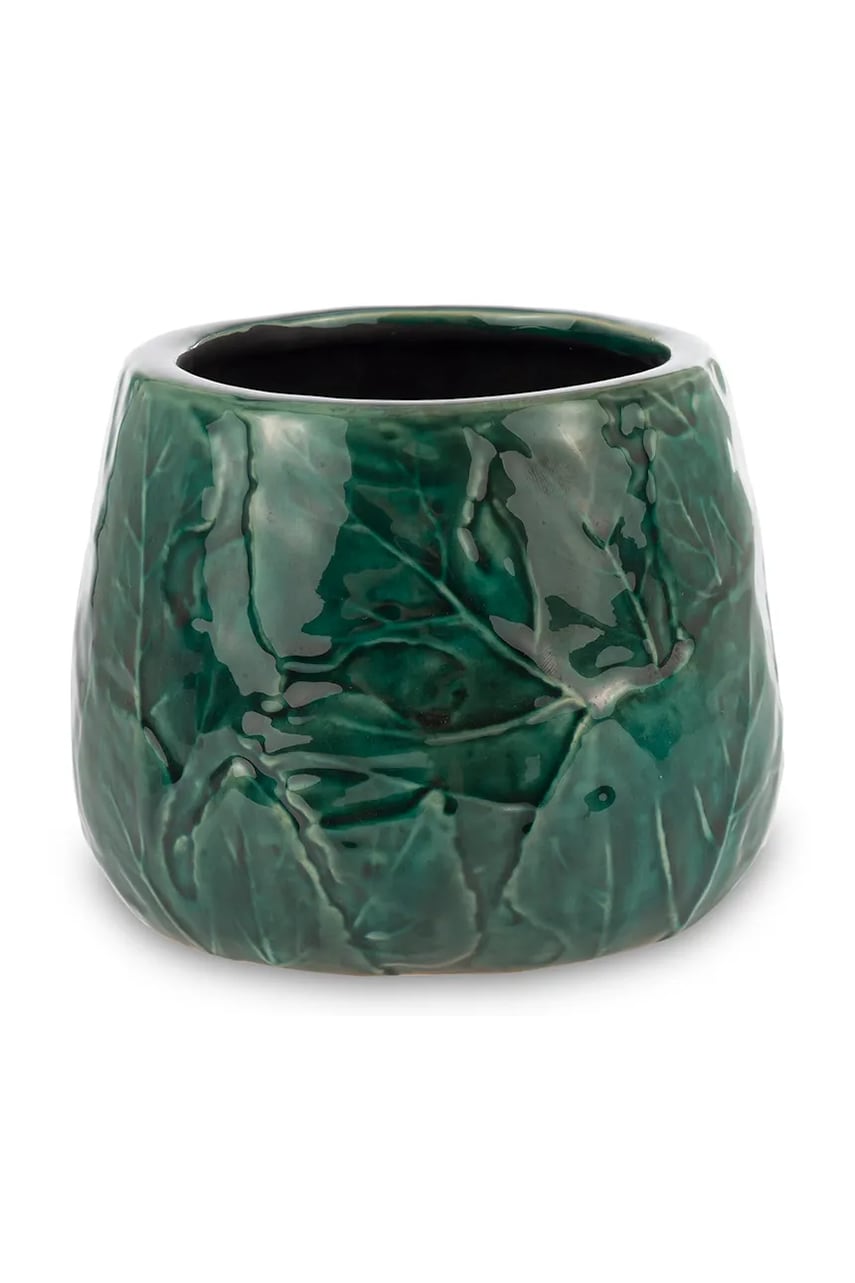 home & lifestyle mască de ghiveci culoarea verde, 0