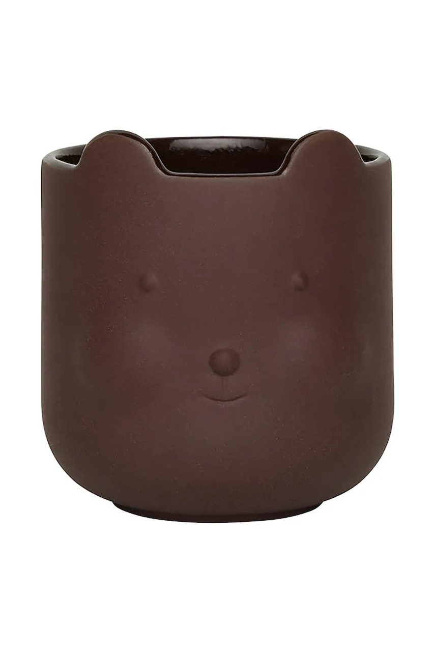 OYOY suport de ghiveci Bear culoarea maro OYOY suport de ghiveci Bear culoarea maro