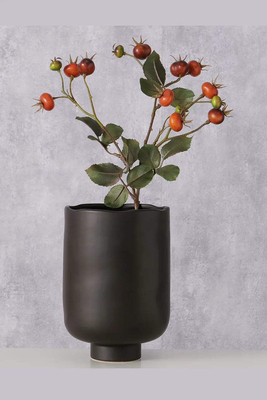 Γλάστρα Boltze 20 cm χρώμα: μαύρο φωτογραφία