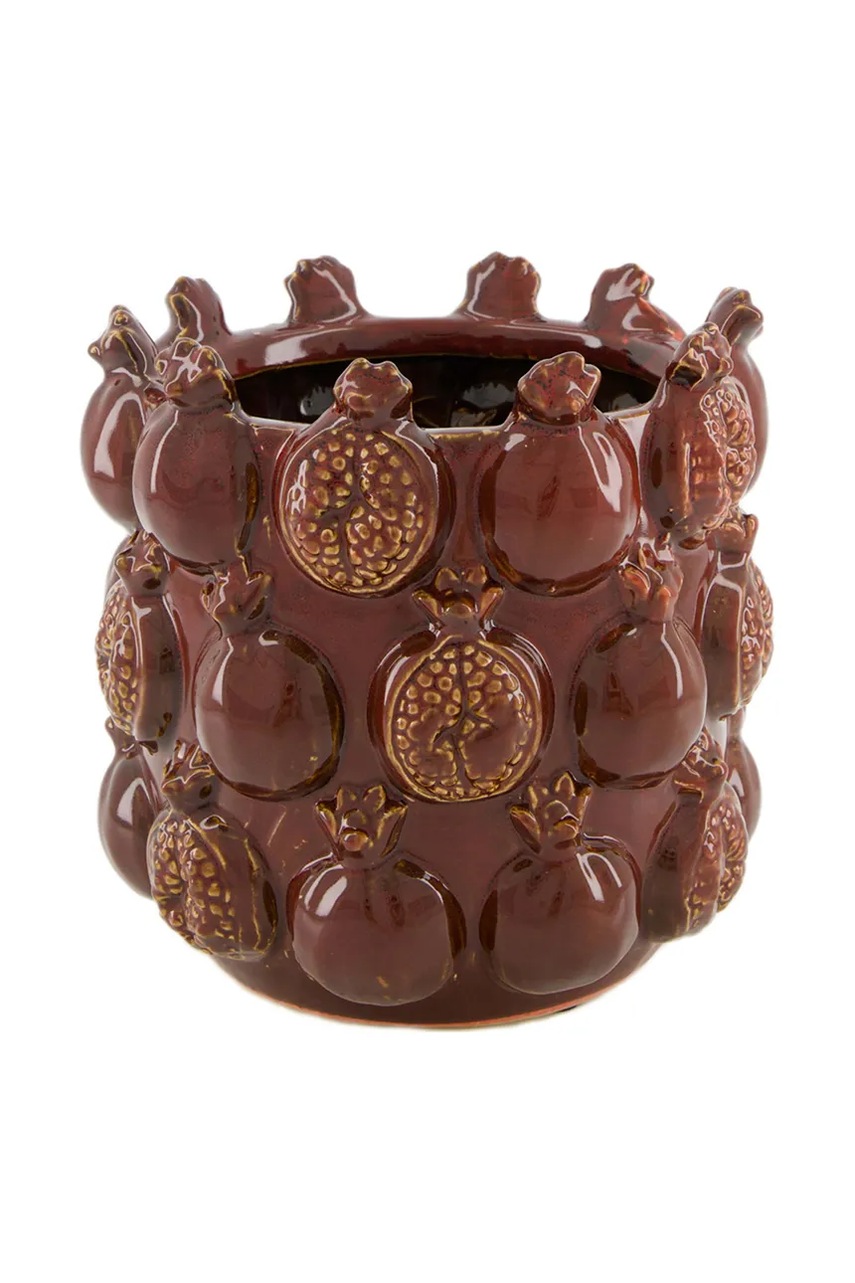 home & lifestyle suport de ghiveci culoarea maro