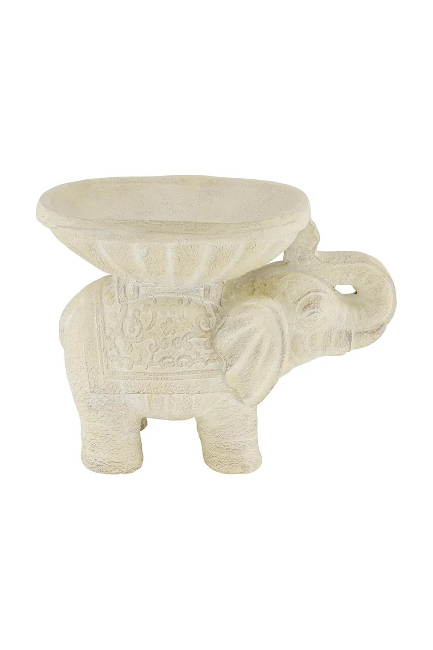 home & lifestyle pat de flori culoarea bej