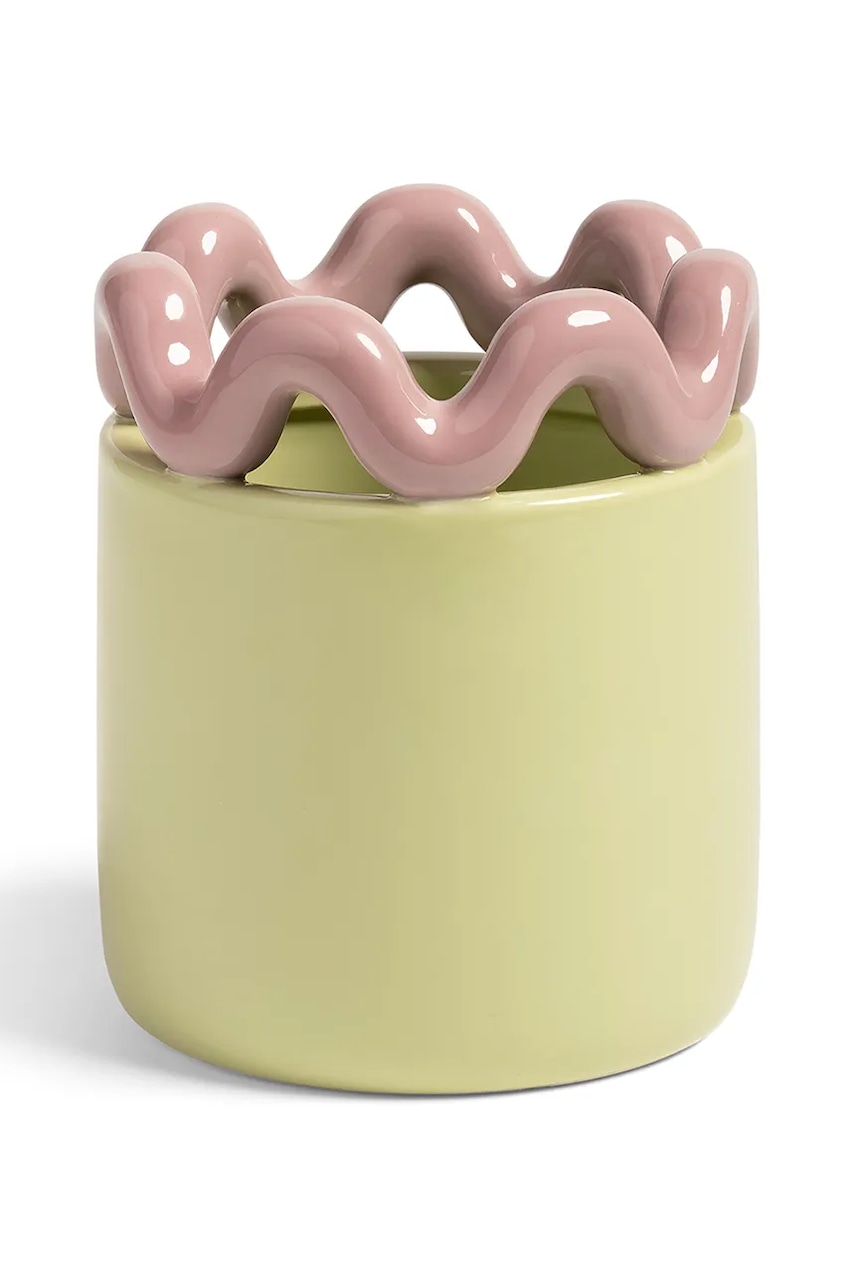 &k amsterdam capac de oală culoarea verde