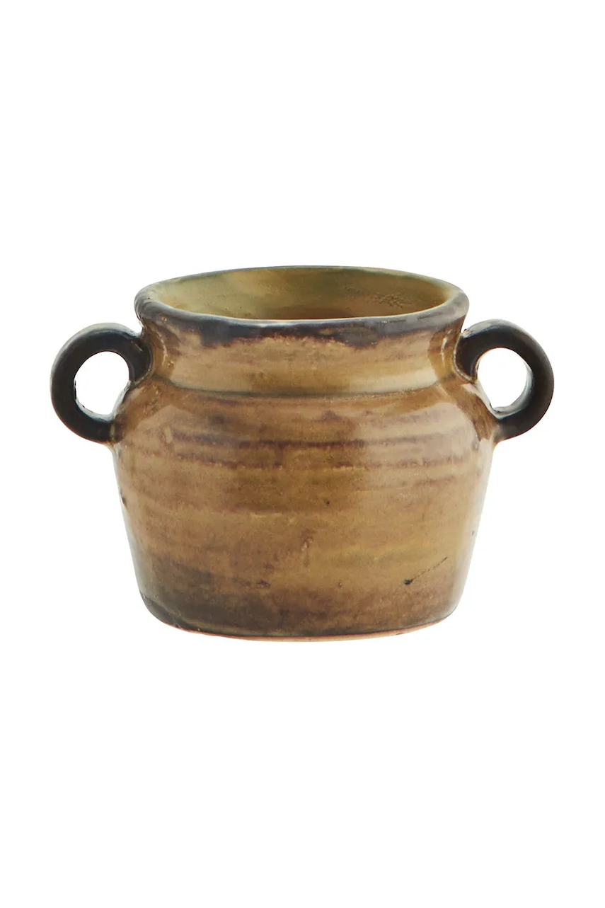 Madam Stoltz suport de ghiveci 12 x 7,5 cm culoarea maro