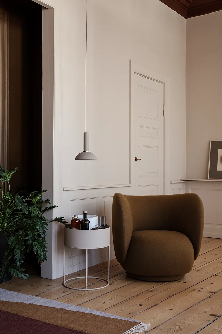 Γλάστρα με πλαίσιο ferm LIVING Plant Box 40 x 50 cm χρώμα: γκρι φωτογραφία