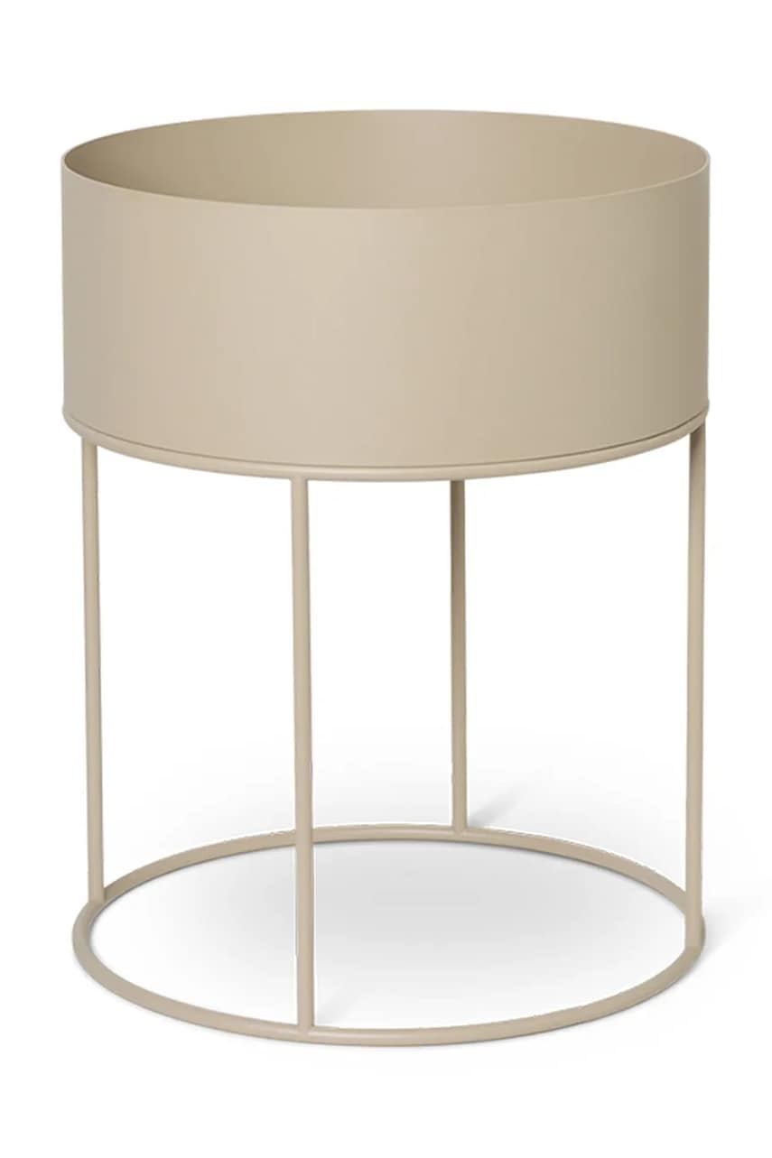 ferm LIVING ghiveci cu ramă Plant Box 40 x 50 cm culoarea bej