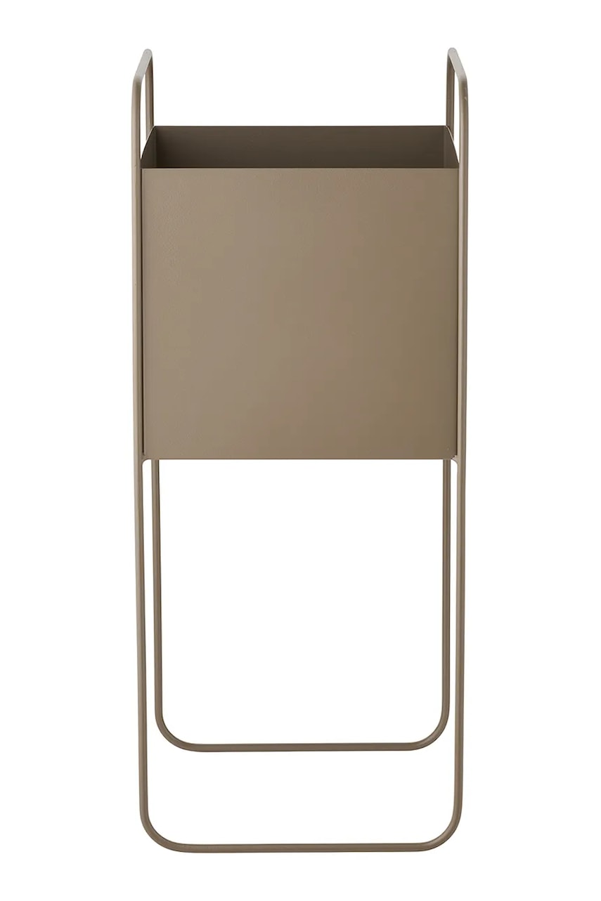 House Nordic ghiveci cu ramă 22,5 x 22,5 x 54 cm culoarea maro