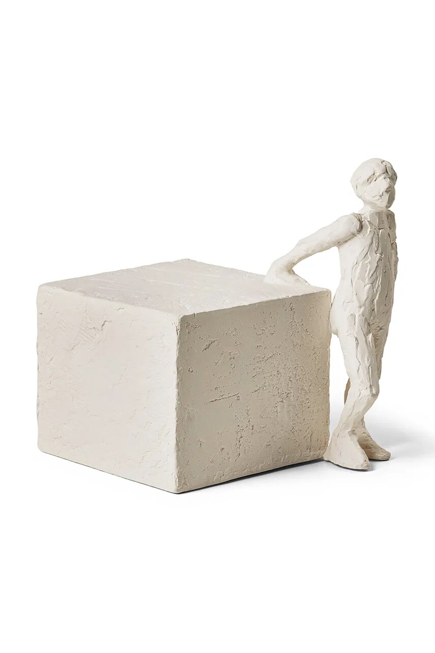 Kähler figurina decorativa Astro Scorpio culoarea alb