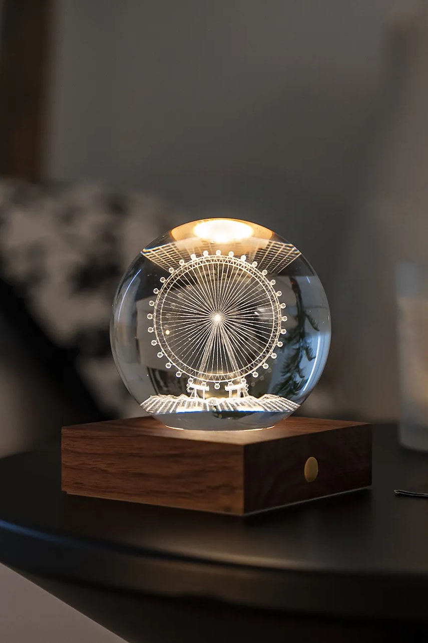 Gingko Design lampă led fără fir Amber Crystal Light Gingko Design lampă led fără fir Amber Crystal Light