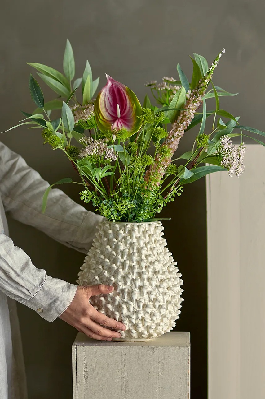 Τεχνητή ανθοδέσμη Bloomingville Blush Bouquet χρώμα: ροζ φωτογραφία