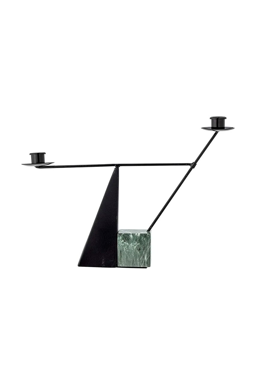 Bloomingville sfesnic decorativ Jayda culoarea verde