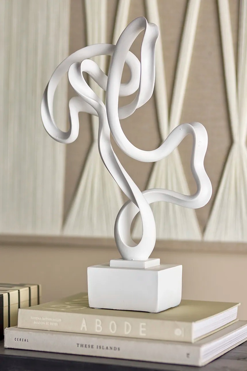 Διακοσμητική φιγούρα Bloomingville Arista χρώμα: άσπρο φωτογραφία