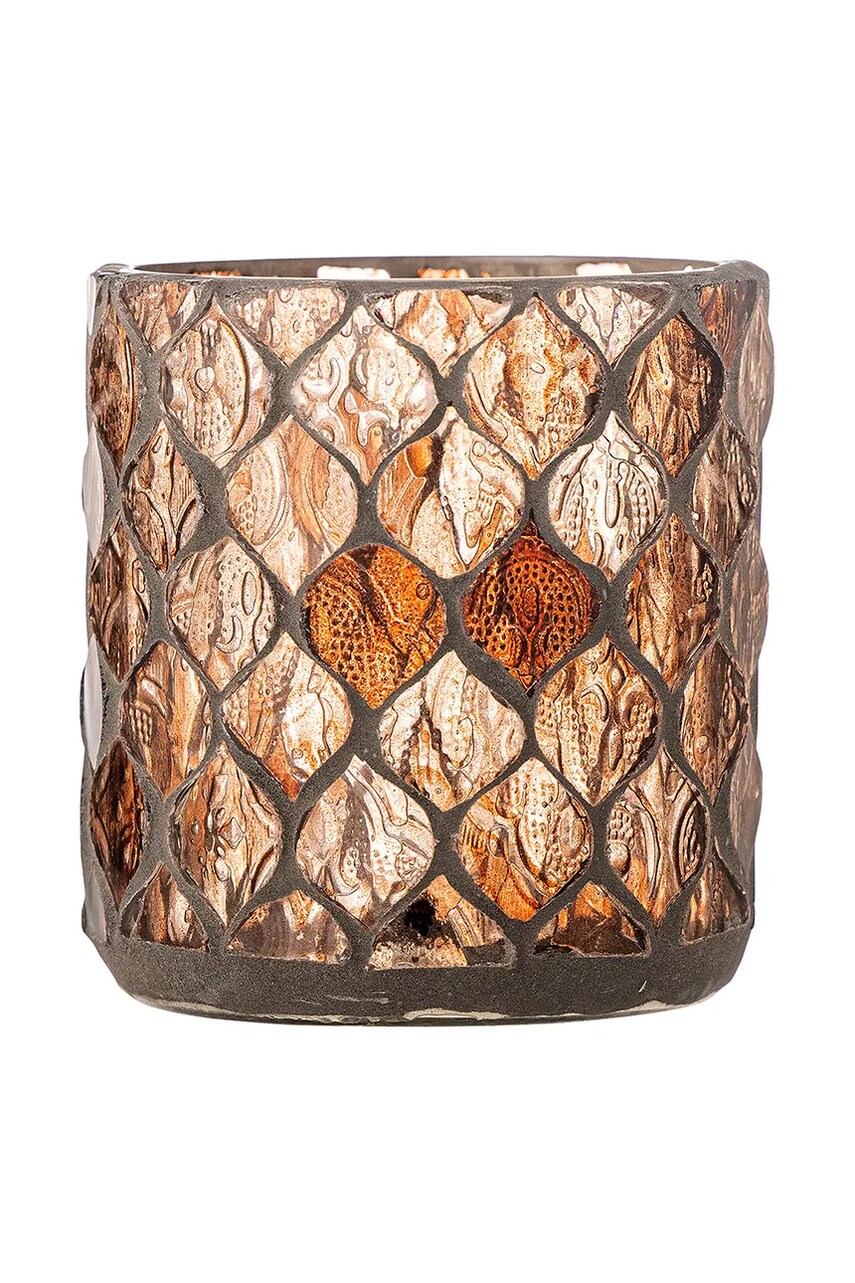 Bloomingville vaza decorativa Janice Votive culoarea roz