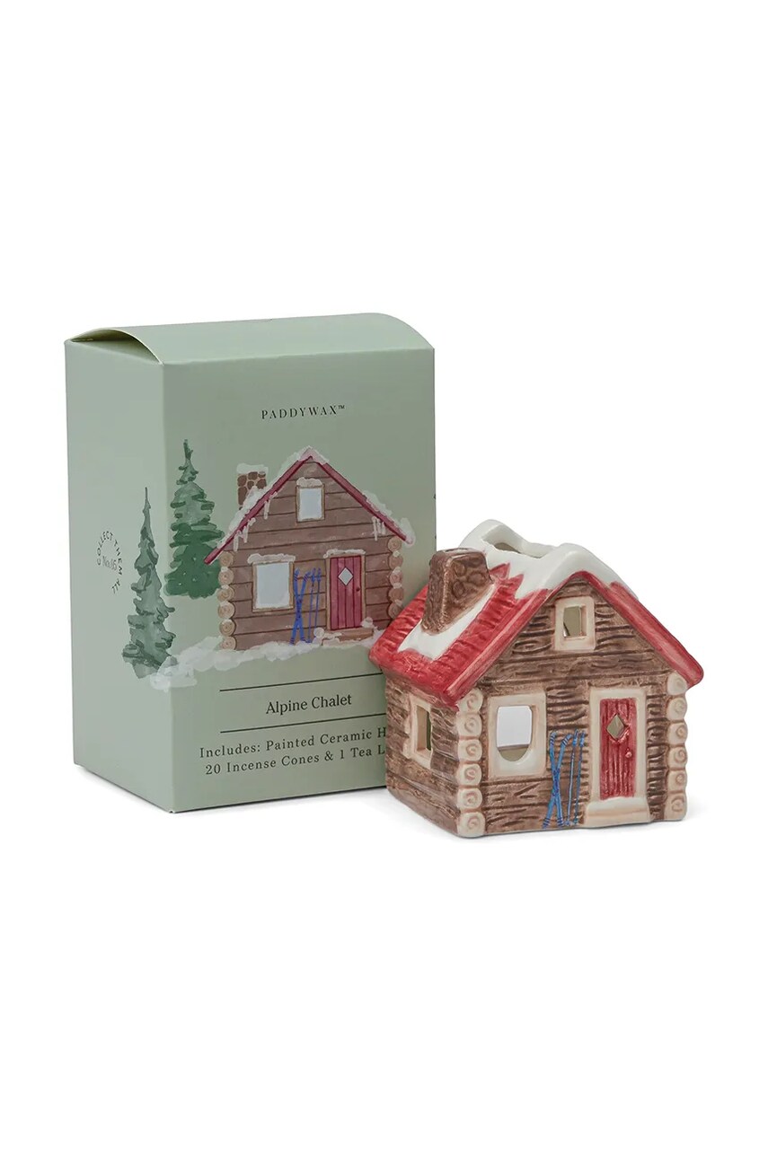 Paddywax suport de tămâie din ceramică Alpine Chalet Paddywax suport de tămâie din ceramică Alpine Chalet