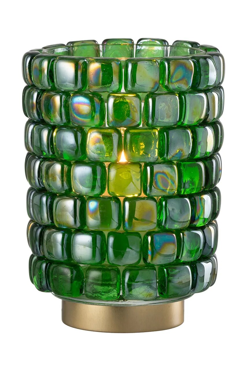 J-Line sfesnic decorativ culoarea verde