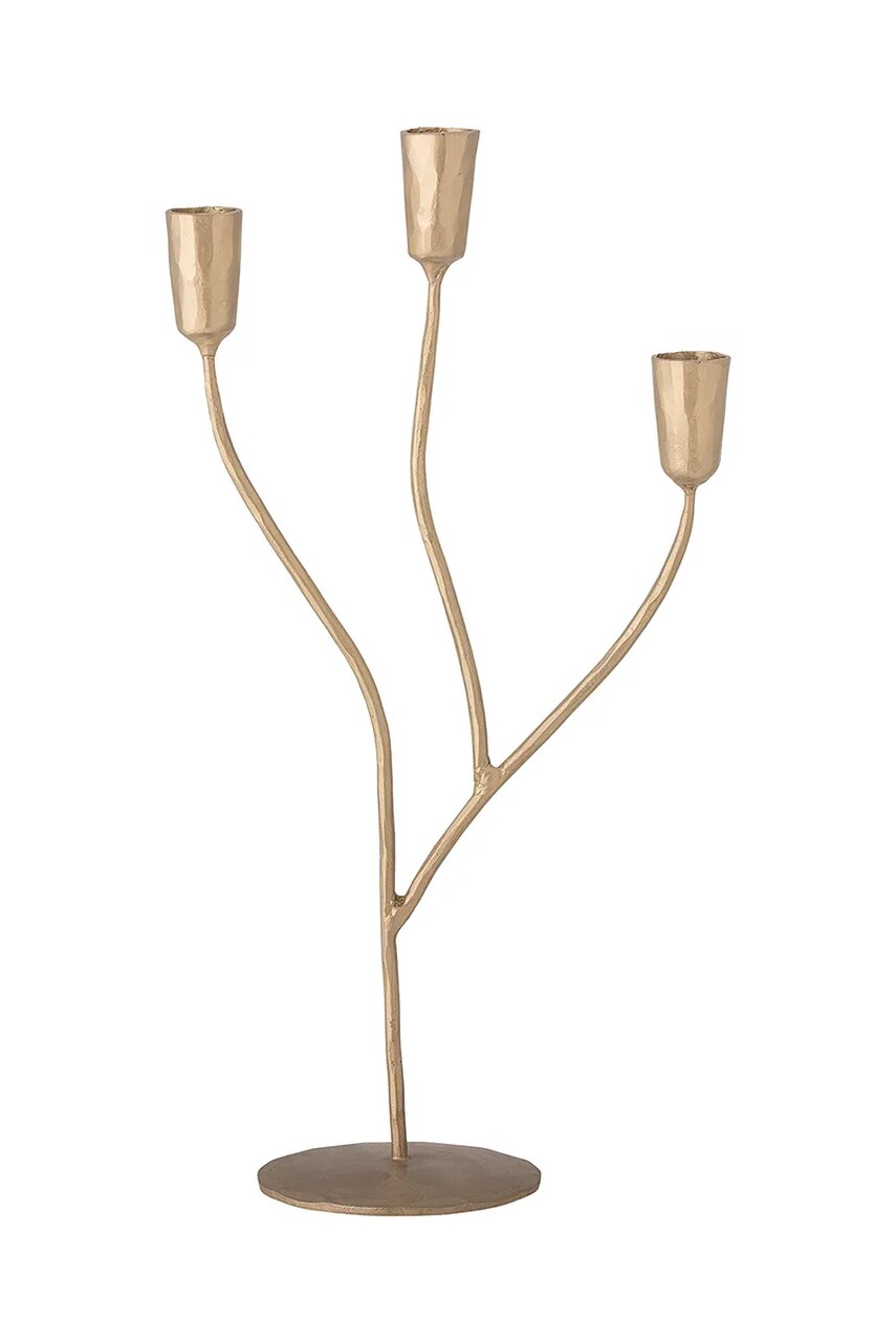 Bloomingville sfesnic decorativ Lorine culoarea galben