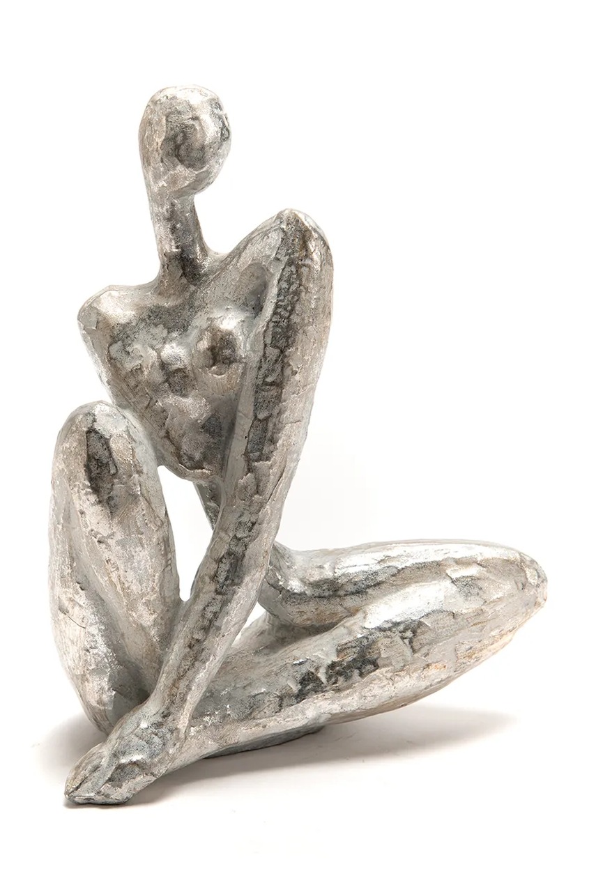 home & lifestyle figurina decorativa culoarea bej