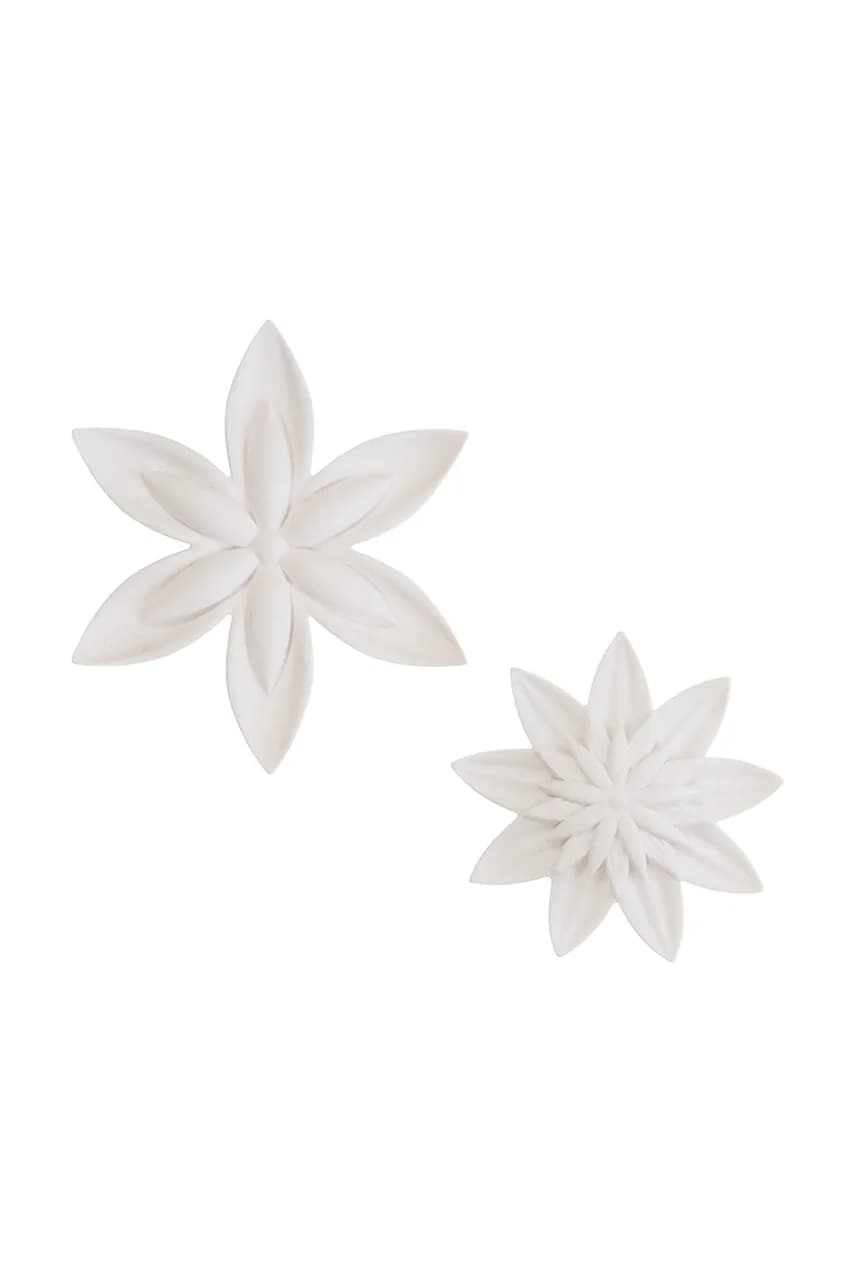 Levně Nástěnná dekorace home & lifestyle 2-pack béžová barva