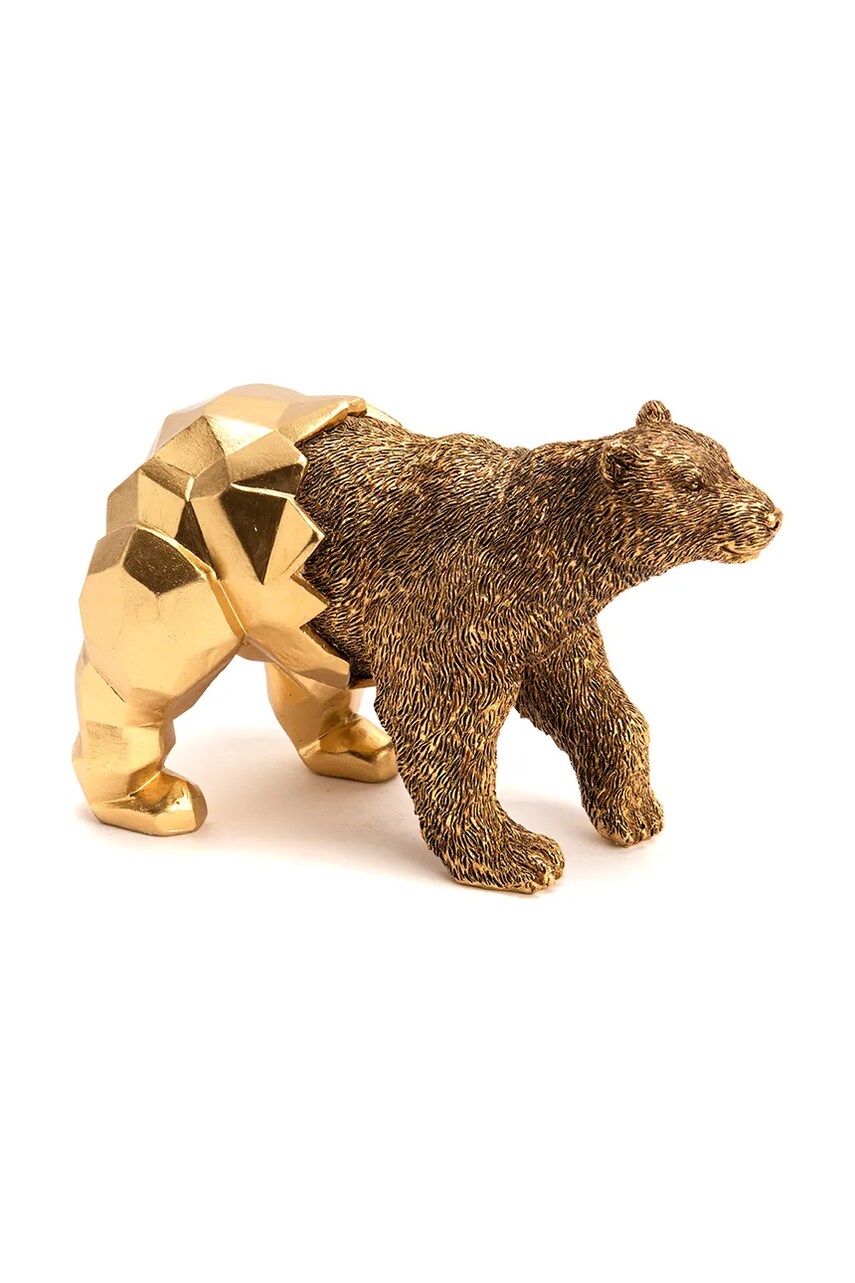 home & lifestyle figurina decorativa culoarea galben