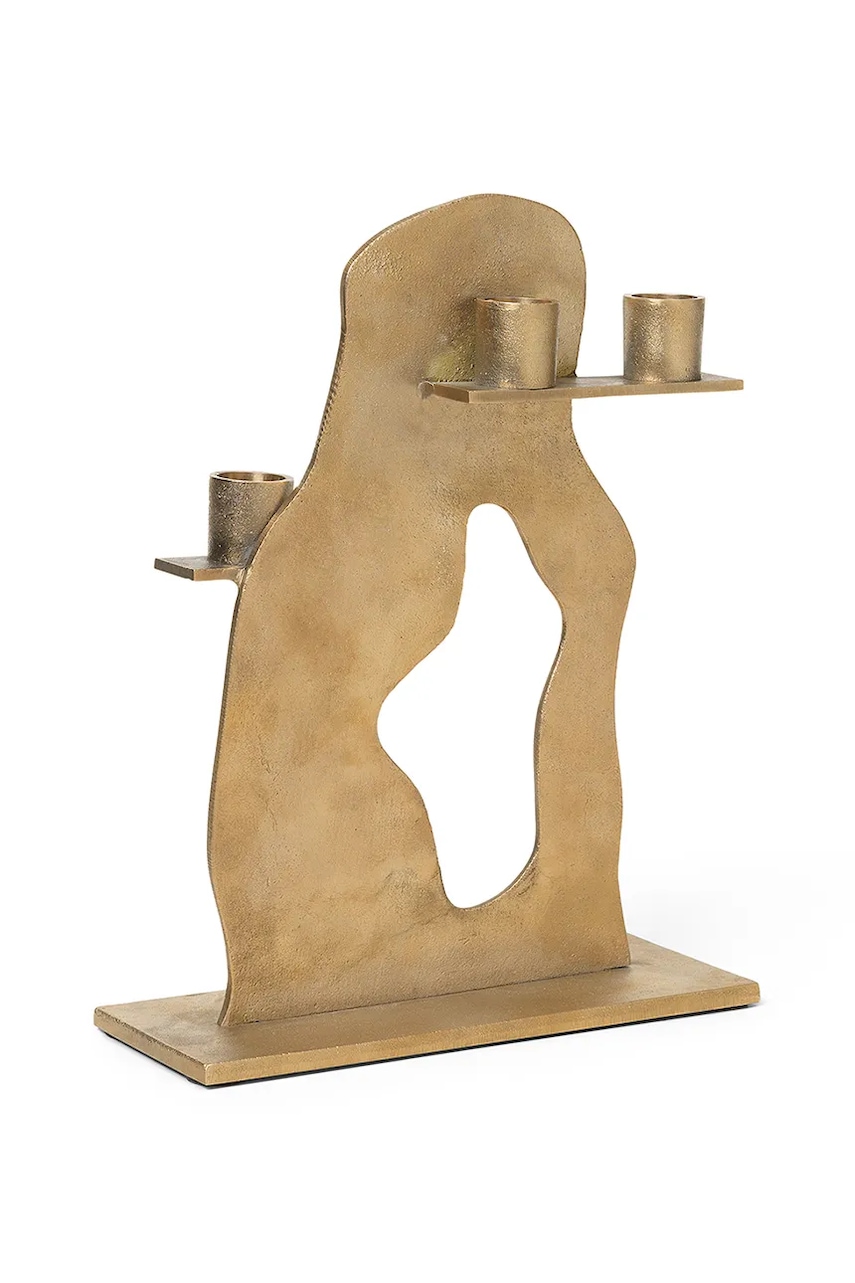 ferm LIVING sfesnic decorativ Erode culoarea galben