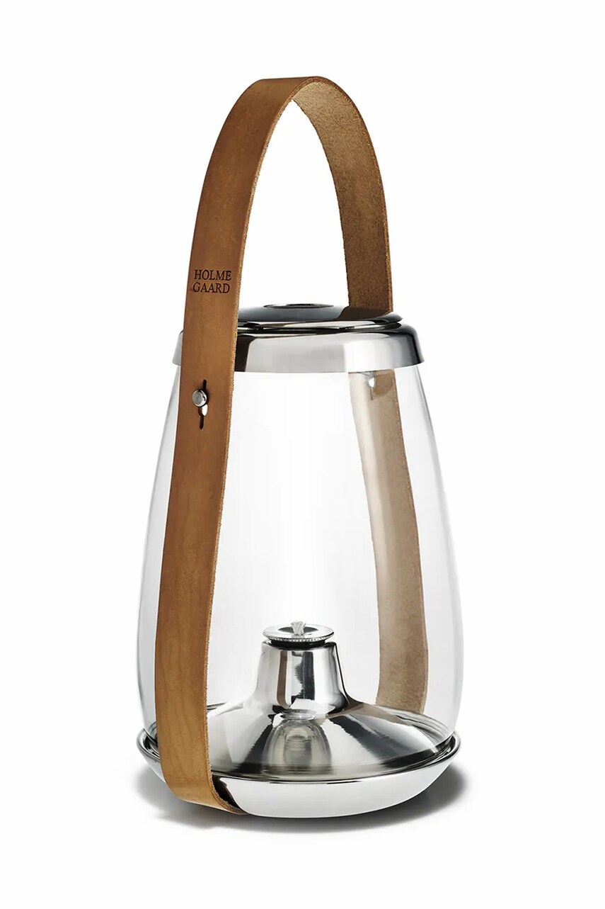 Holmegaard lampă cu ulei Hurricane culoarea transparent