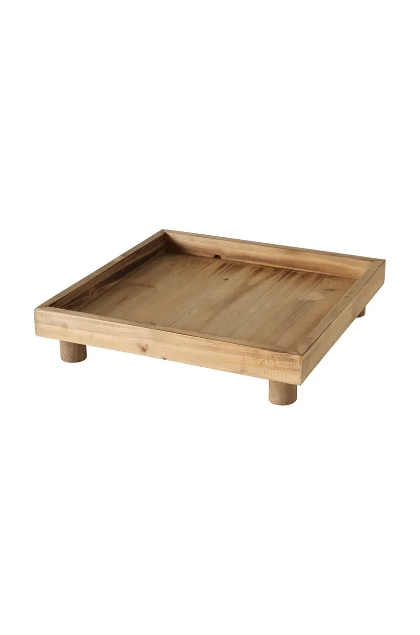 Boltze tavă decorativă Zelda culoarea bej