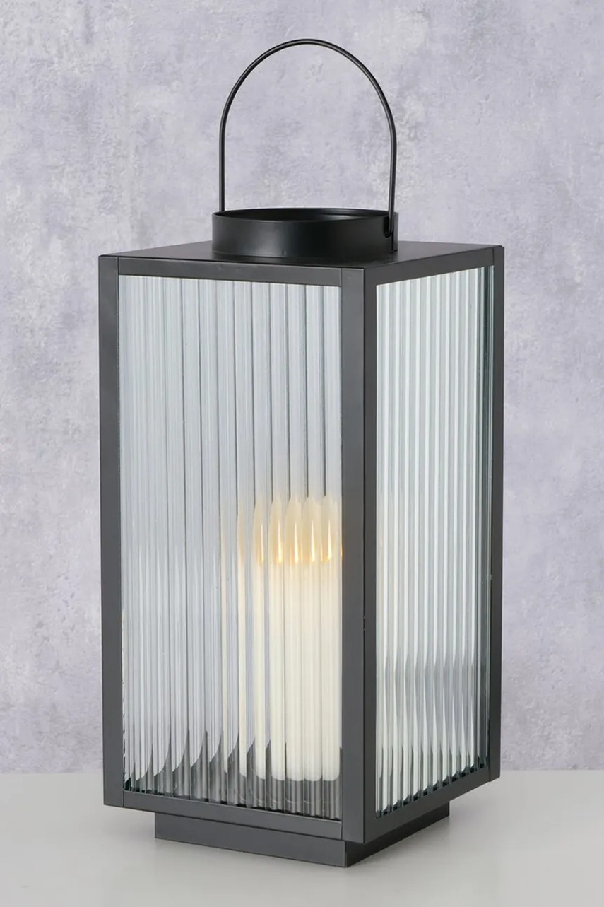 Φαναράκι Boltze Optica χρώμα: μαύρο φωτογραφία