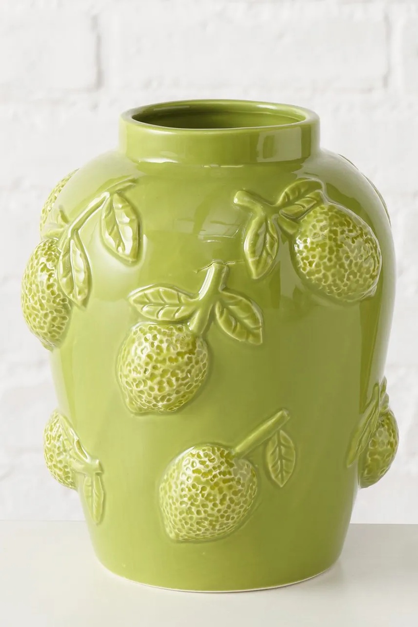 Διακοσμητικό βάζο Boltze Lime φωτογραφία