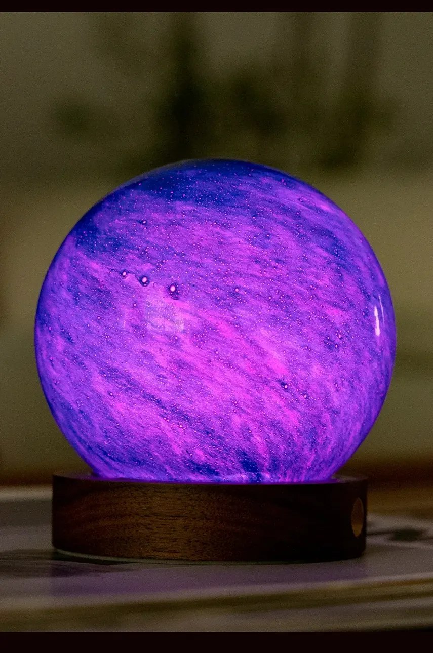 Декорация Gingko Design AstraGlass Light S цвет розовый Декорация Gingko Design AstraGlass Light S цвет розовый