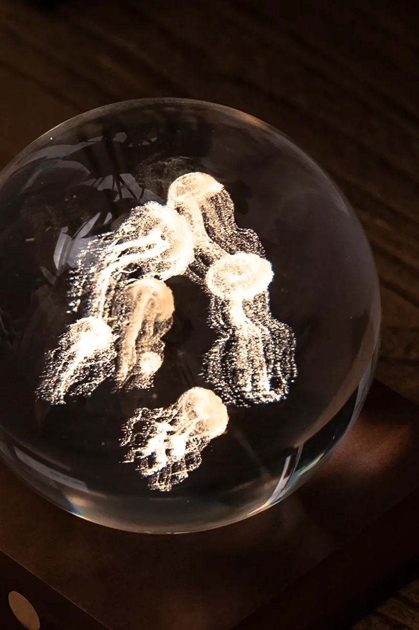 Διακόσμηση Gingko Design Amber Crystal Light φωτογραφία