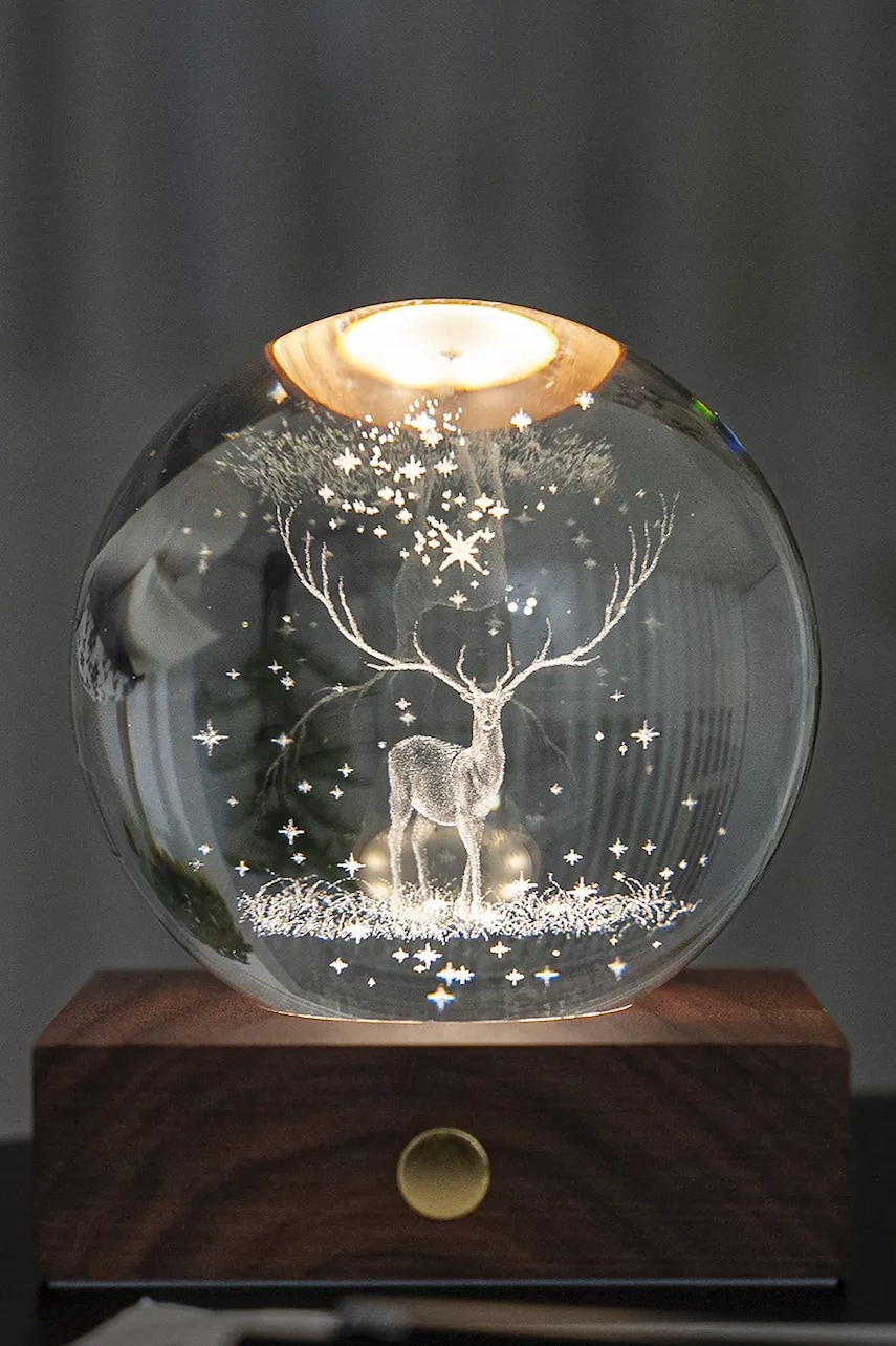 Декорация Gingko Design Amber Crystal Light Декорация Gingko Design Amber Crystal Light