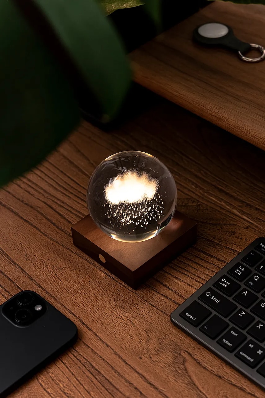 Декорация Gingko Design Amber Crystal Light Декорация Gingko Design Amber Crystal Light