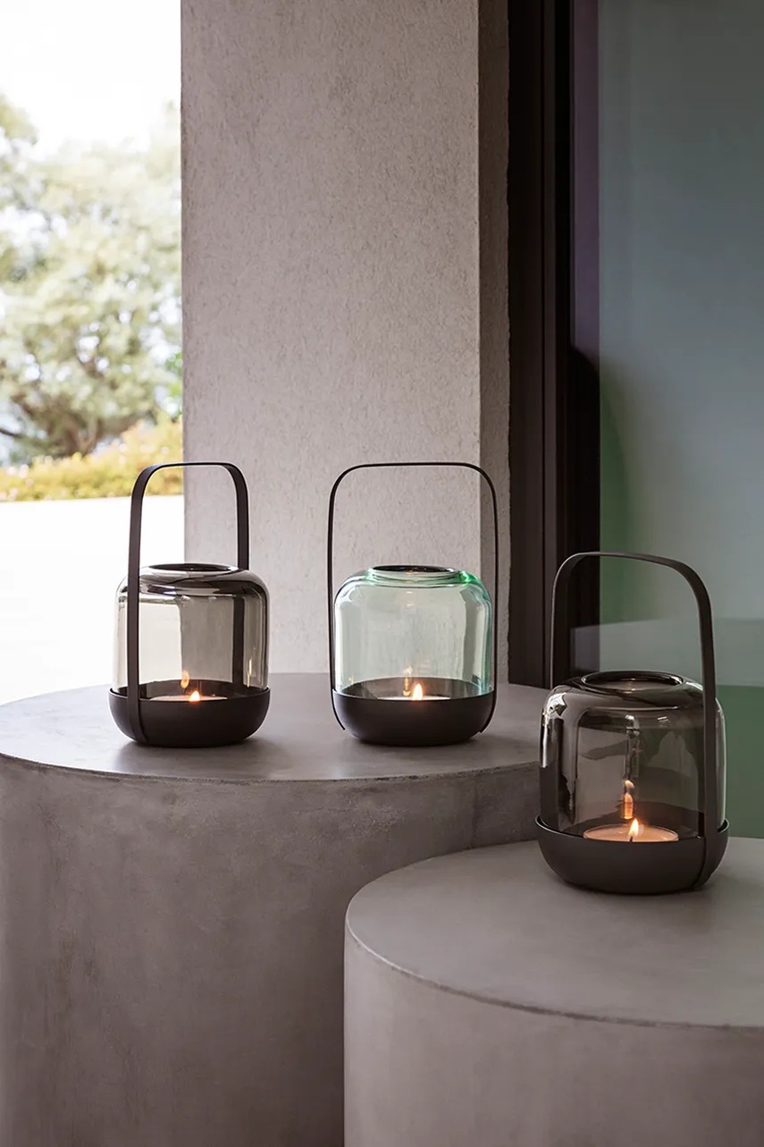 Φαναράκι Eva Solo Acorn Stone χρώμα: γκρι φωτογραφία