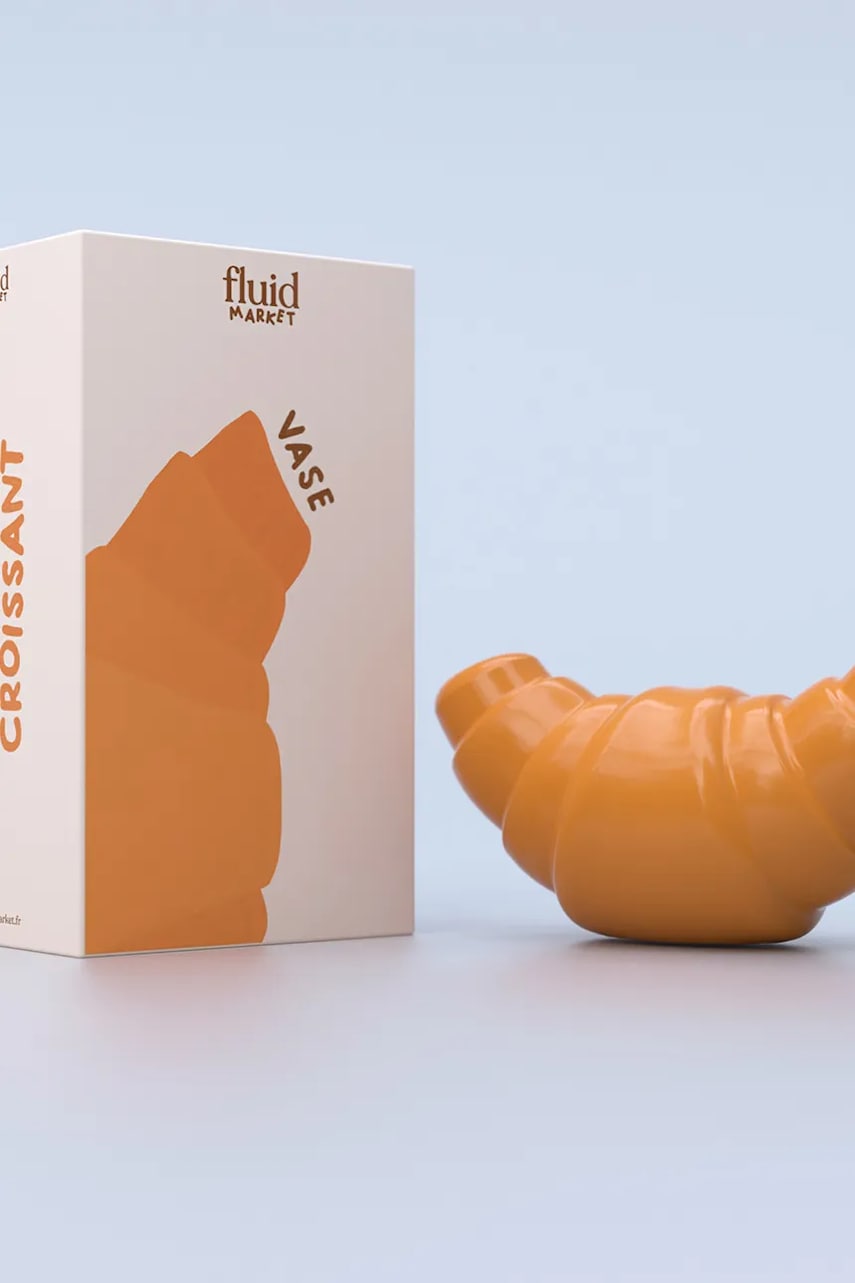 Декоративная ваза Fluid Market Croissant Декоративная ваза Fluid Market Croissant