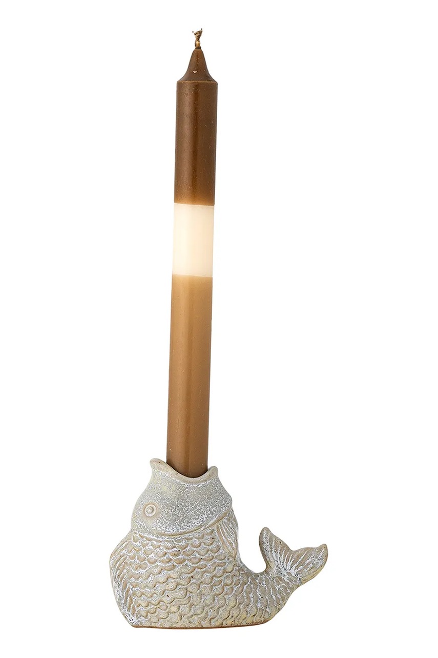 Декоративный подсвечник Bloomingville Hiro цвет бежевый