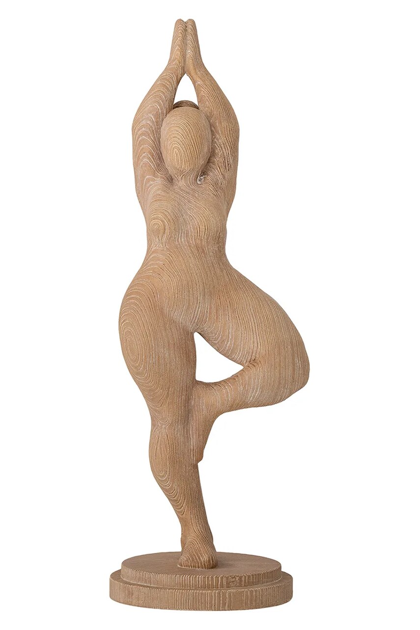 Bloomingville figurină decorativă Tinah culoarea bej