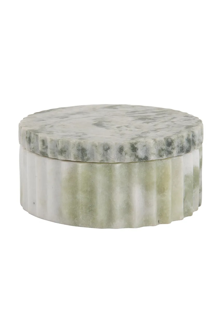 Present Time recipient cu capac culoarea bej