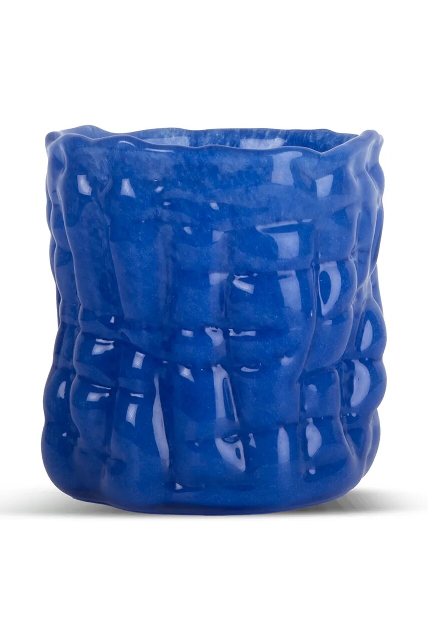 Byon sfeșnic decorativ Laranne S culoarea bleumarin