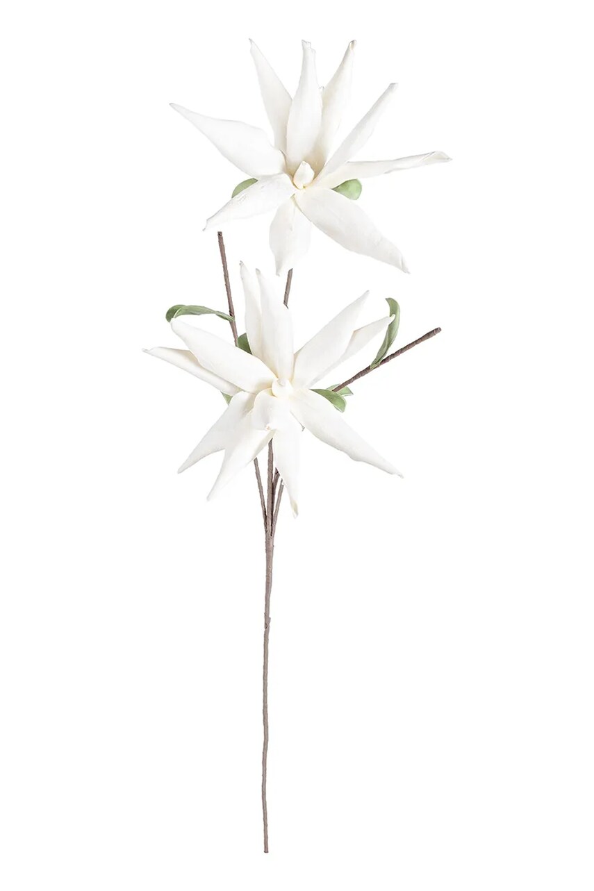 Bizzotto flori artificiale White Aloe Chinesis culoarea alb