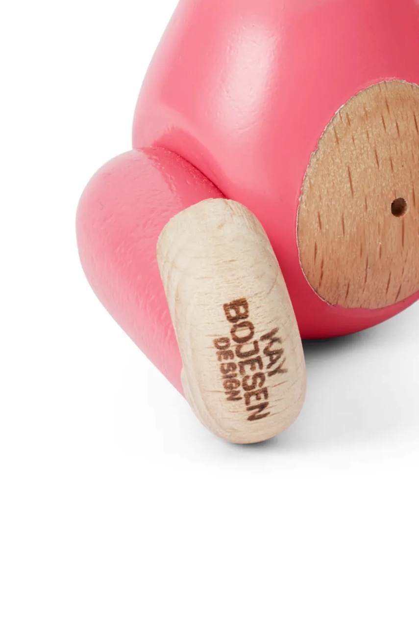 Διακοσμητική φιγούρα Kay Bojesen Monkey Mini χρώμα: ροζ φωτογραφία