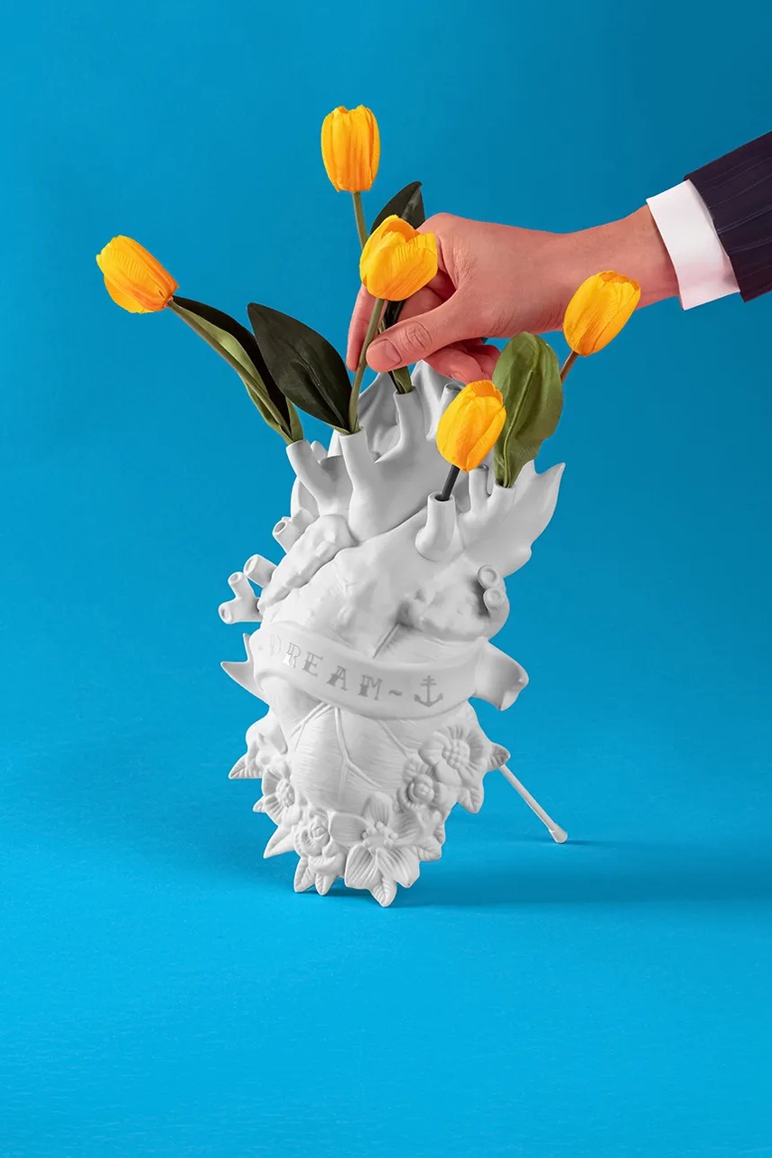 Διακοσμητικό βάζο τοίχου Seletti Holy Love 34 x 19 x 9 cm φωτογραφία