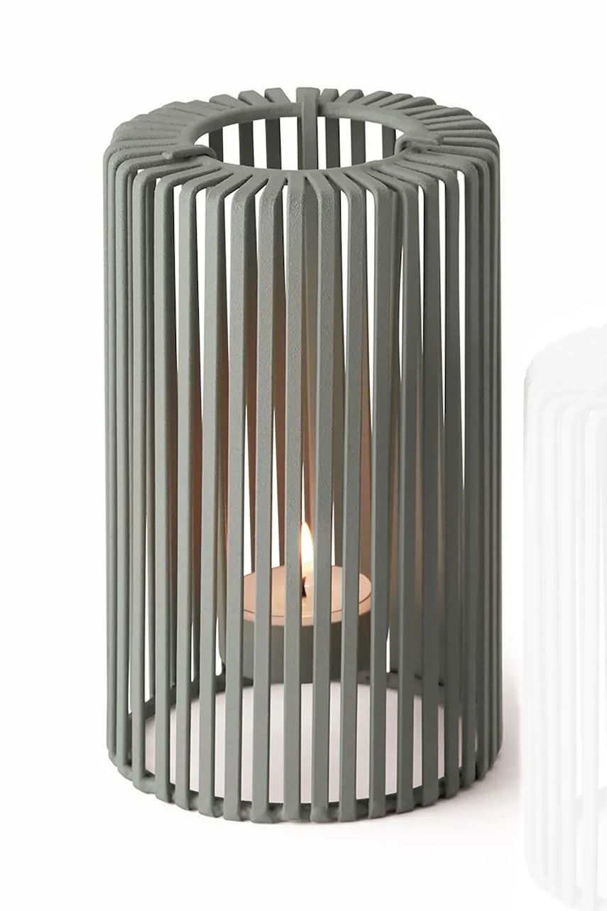 Philippi sfeșnic decorativ Oslo L 17 cm culoarea gri
