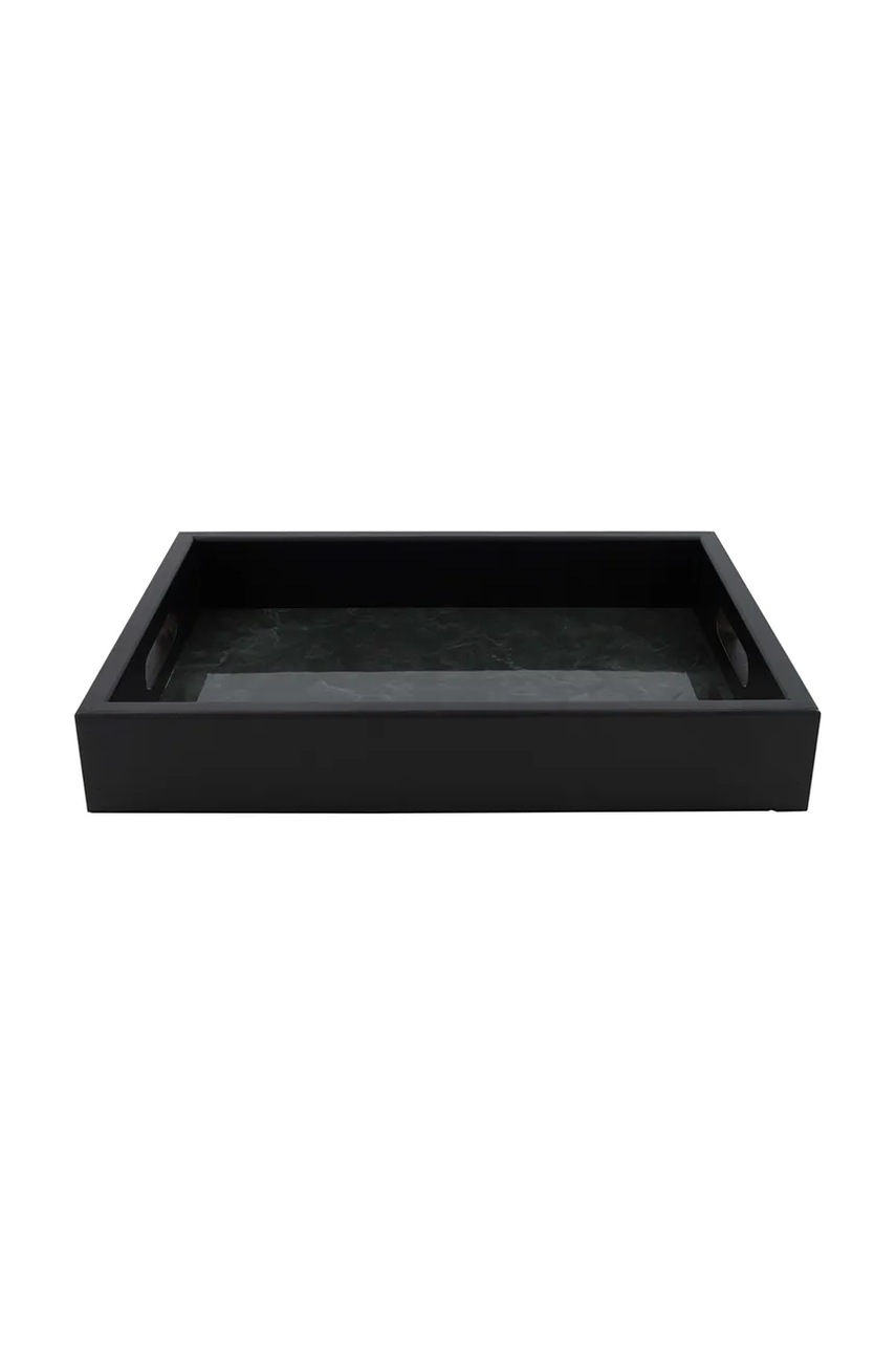 tavă decorativă 38 x 28 x 6 cm culoarea negru
