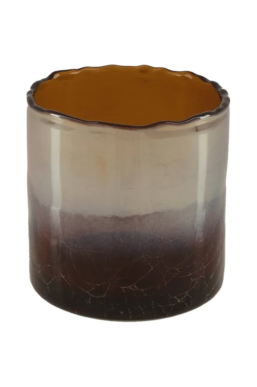 sfesnic decorativ 10 x 10 cm culoarea maro