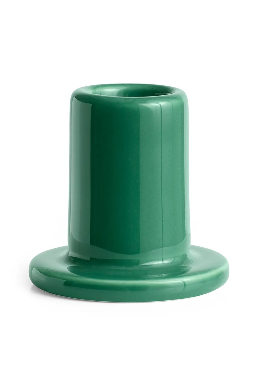 HAY sfeșnic decorativ Tube 5,5 x 5,5 cm culoarea verde