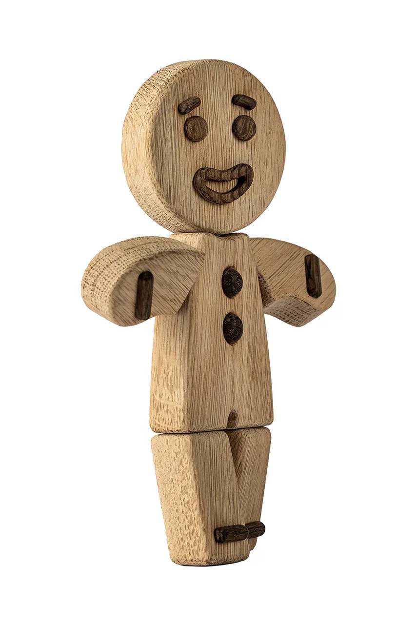 Διακοσμητική φιγούρα Boyhood Gingerbread Man L 30 cm χρώμα: μπεζ φωτογραφία