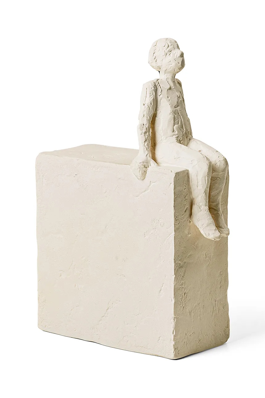 Kähler figurină decorativă Astro Virgo 21 cm culoarea alb