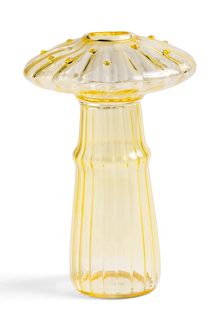 &k amsterdam vază decorativă mushroom yellow 14 cm