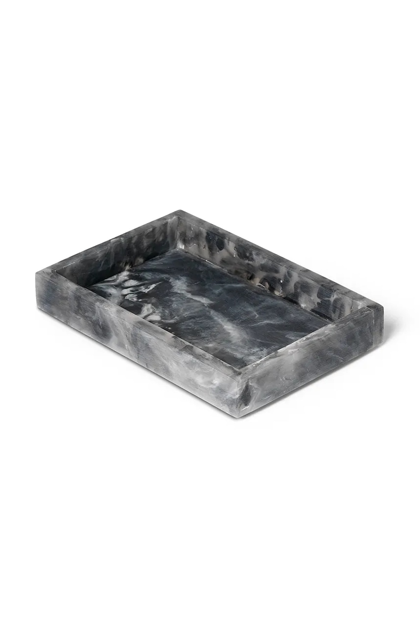 ferm LIVING tavă decorativă Mist Tray 10 x 15 cm culoarea gri