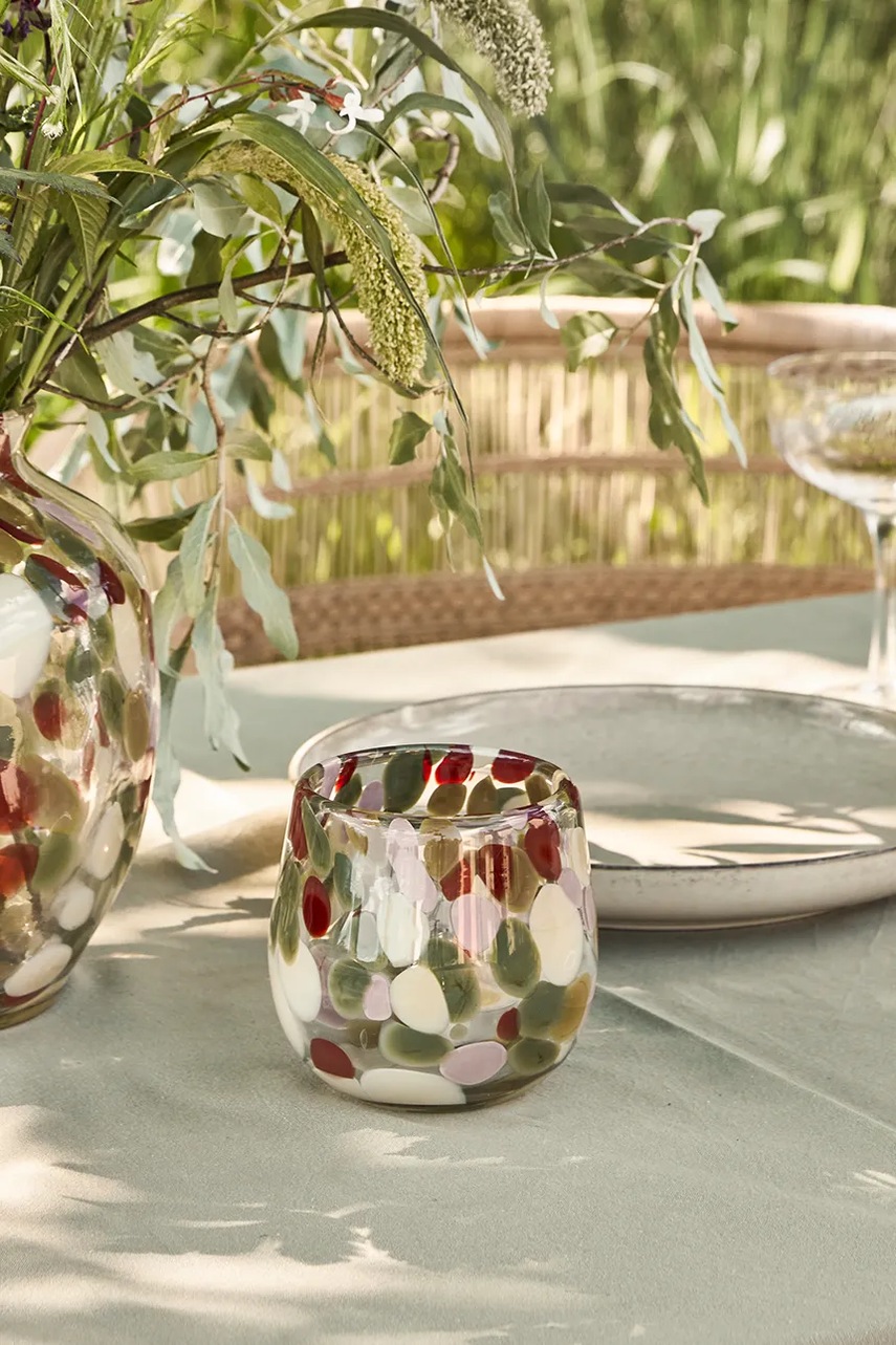 Διακοσμητικό κηροπήγιο House Doctor HDDot 11,5 cm χρώμα: πολύχρωμο φωτογραφία