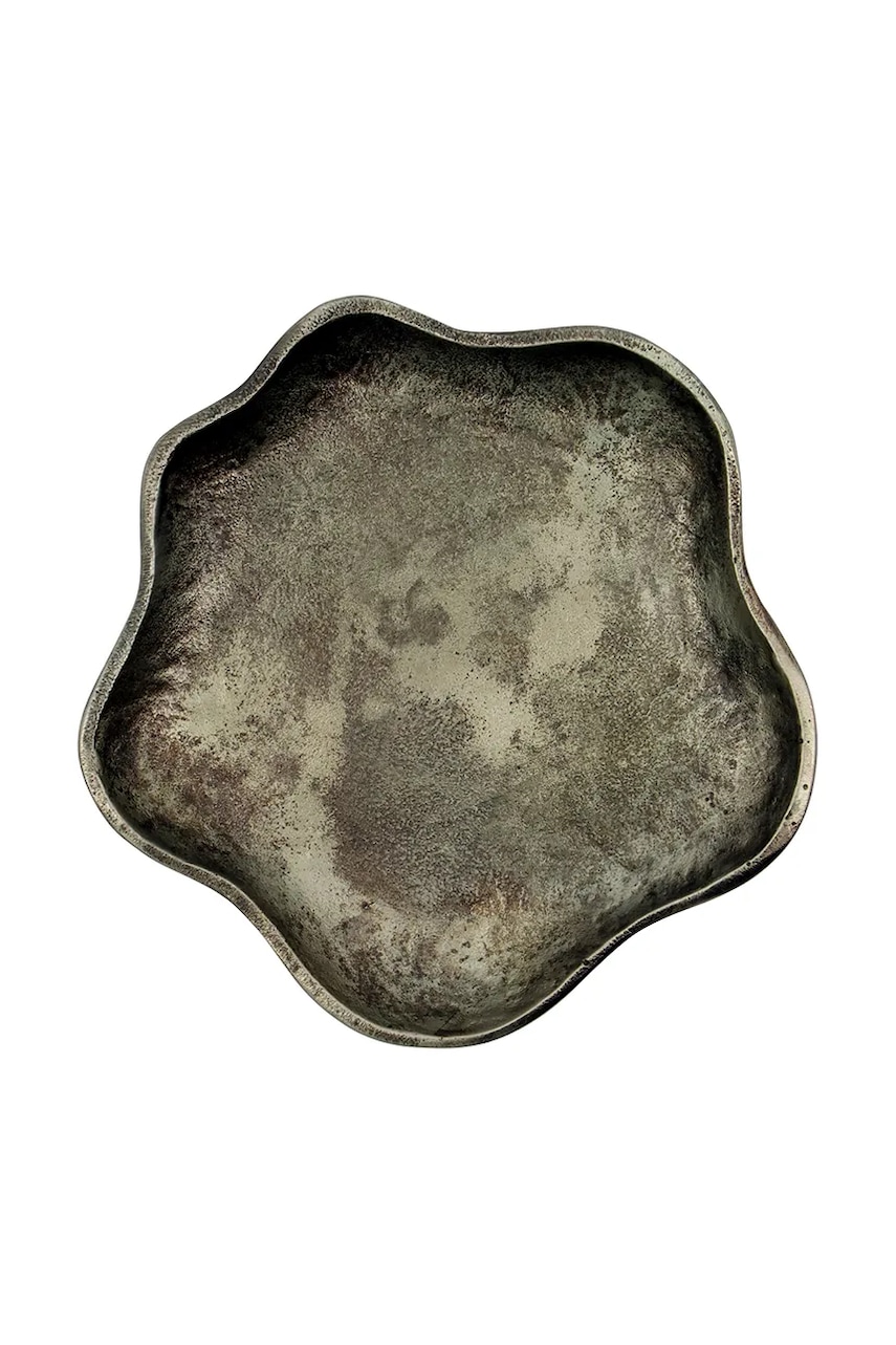 House Doctor tavă decorativă HDTalas 18,5 cm culoarea gri